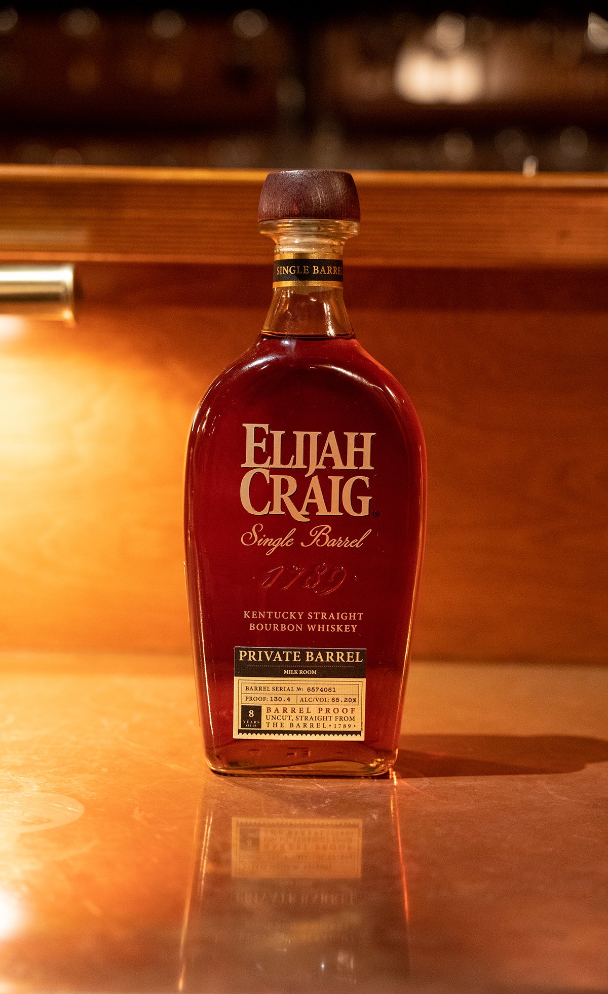 Elijah Craig Barrel Proof Milk Room Single Barrel Bourbon